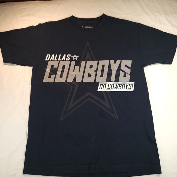Dallas Cowboys 2013 Season Schedule Graphic Football T-Shirt Mens Size M Blue - Picture 2 of 9